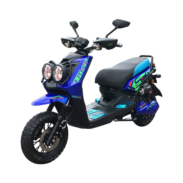 Moto électrique haute vitesse 3000W, 110 km/h, 150 km d'autonomie