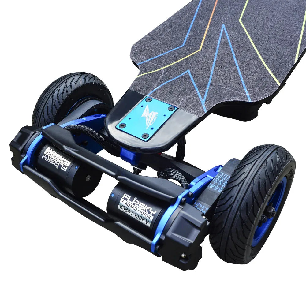 Flipsky VESC 6384 4000W Electric Skateboard Longboard with VX4 Remote