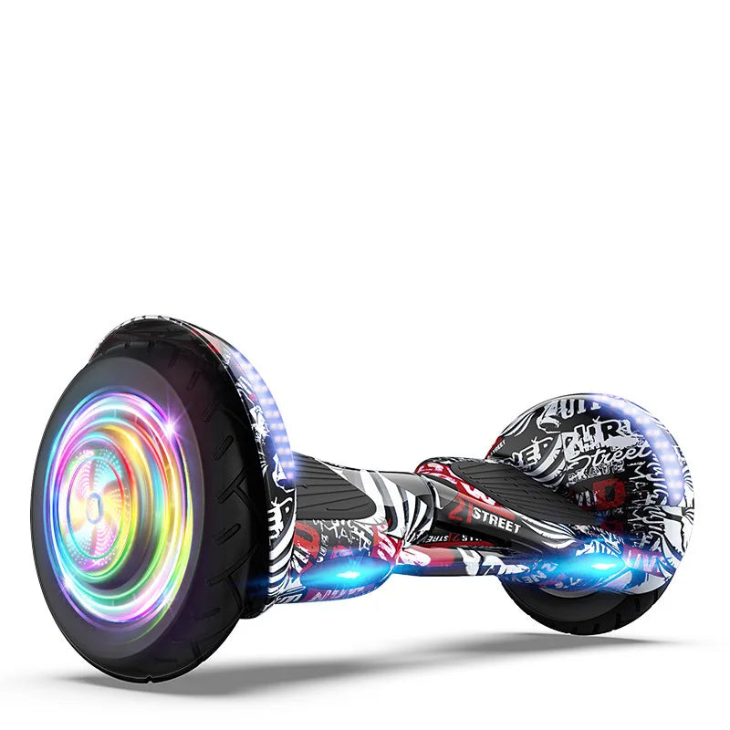 Hoverboard Enfant 10" LED, Design 2024, Vitesse et Sécurité