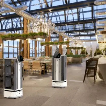Robot de Livraison Autonome Intelligent pour Restaurants et Hôtels Extérieurs