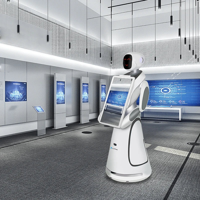 Robot Humain Interactif Amy Plus – Service Clientèle Restaurant