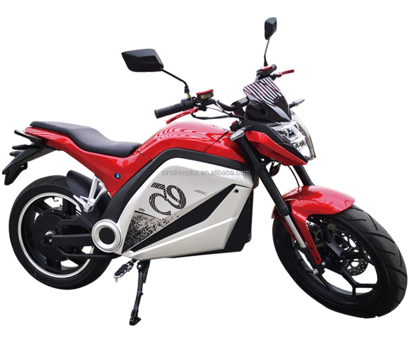 Moto électrique tout-terrain 72V 115 km/h cargo pour adulte