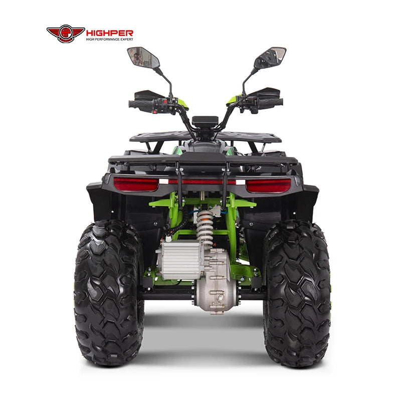 Quad Tout-Terrain Électrique 72V 4x4 Adultes HighPer Puissant Agricole
