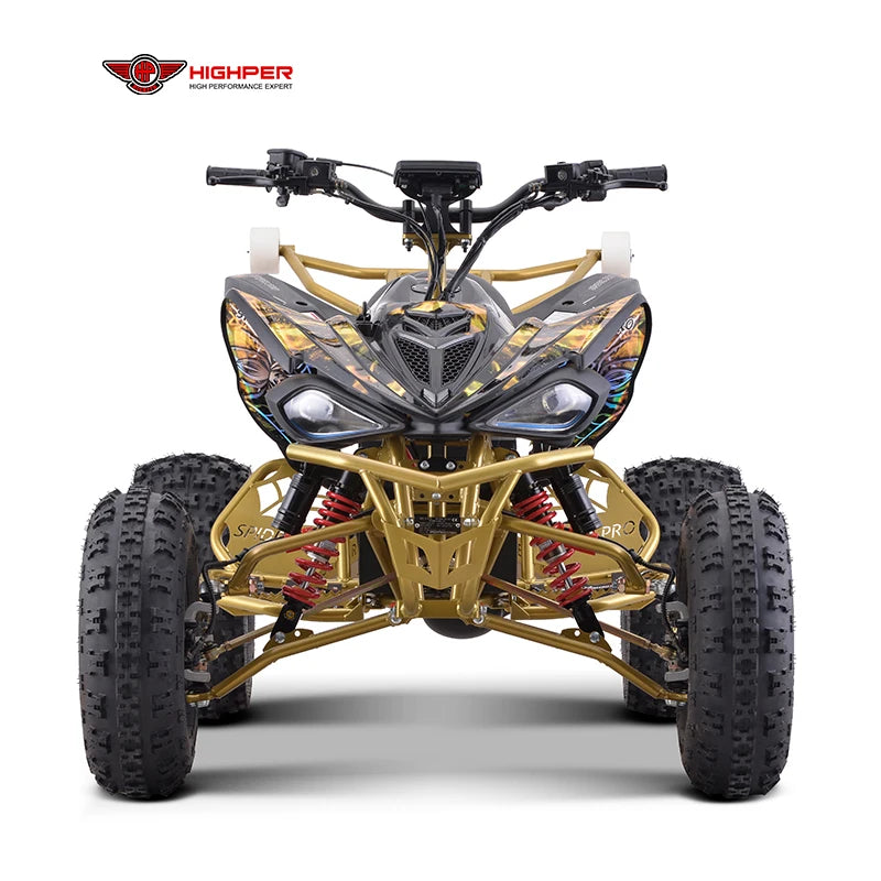Quad Tout-Terrain Électrique 5000W 72V 105Ah Haute Puissance pour Adultes