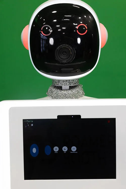 Boîtier de Photo Booth Rotatif 360° avec Contrôle Sans Fil