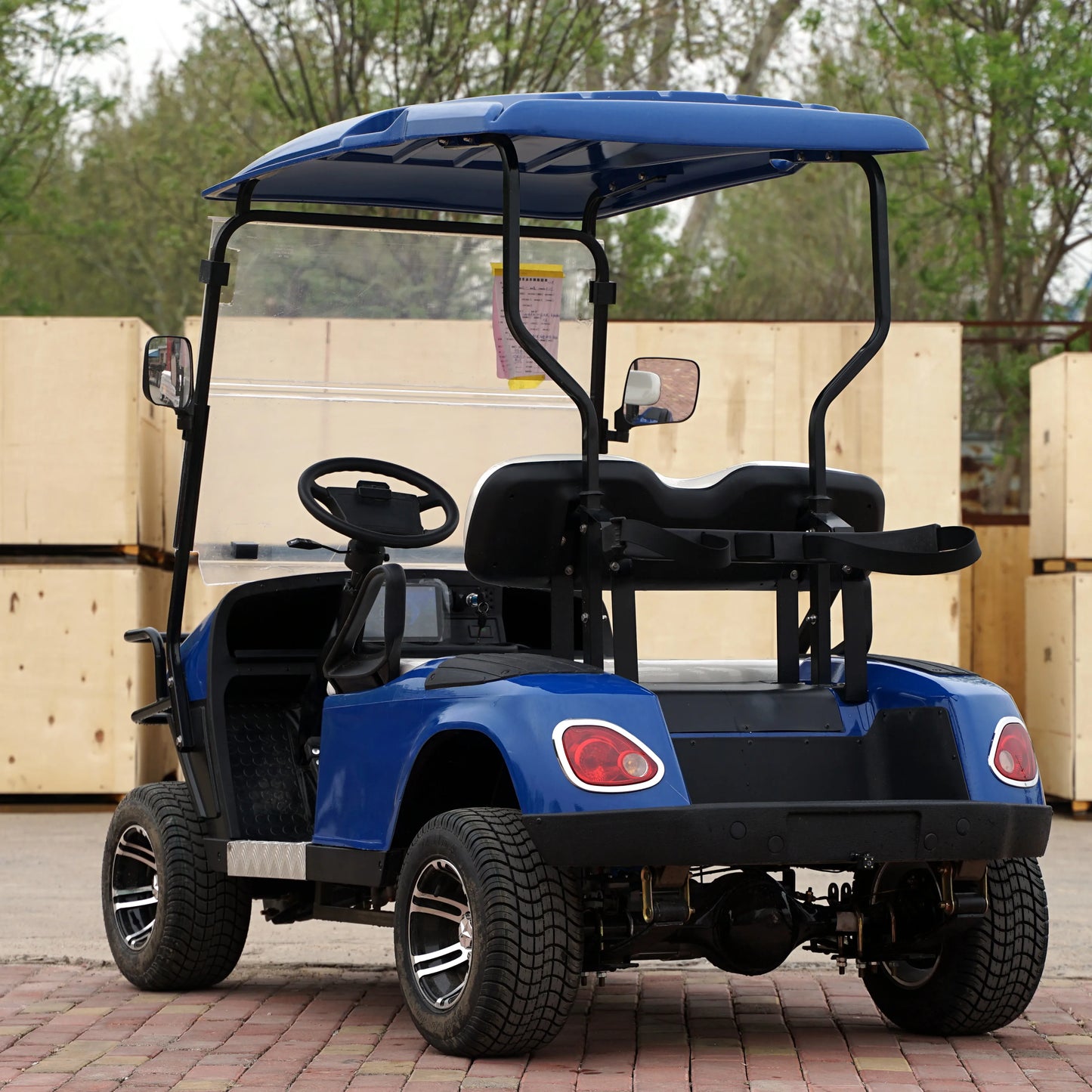 Chariot de golf électrique 60V 4 roues 4 places personnalisable