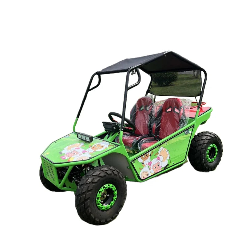 Kart électrique Drift double pour enfants et adultes