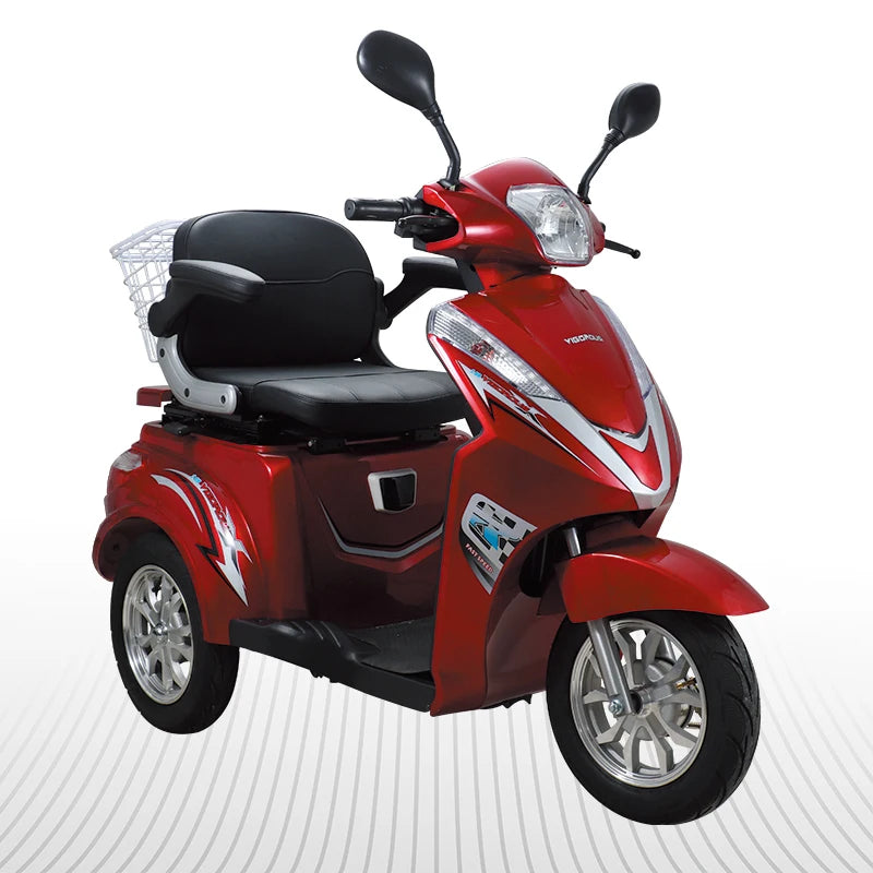 Scooter électrique tricycle Vista-2 1000W – Trois roues, haute performance
