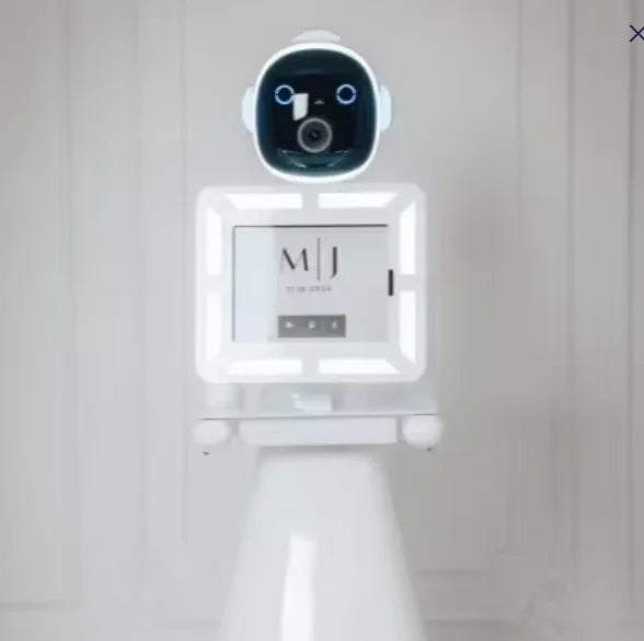 Boîtier de Photo Booth Rotatif 360° avec Contrôle Sans Fil