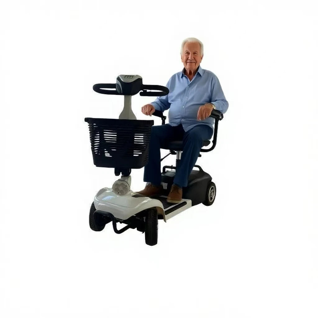 Scooter électrique 4 roues 120kg – Puissant, stable et sécurisé