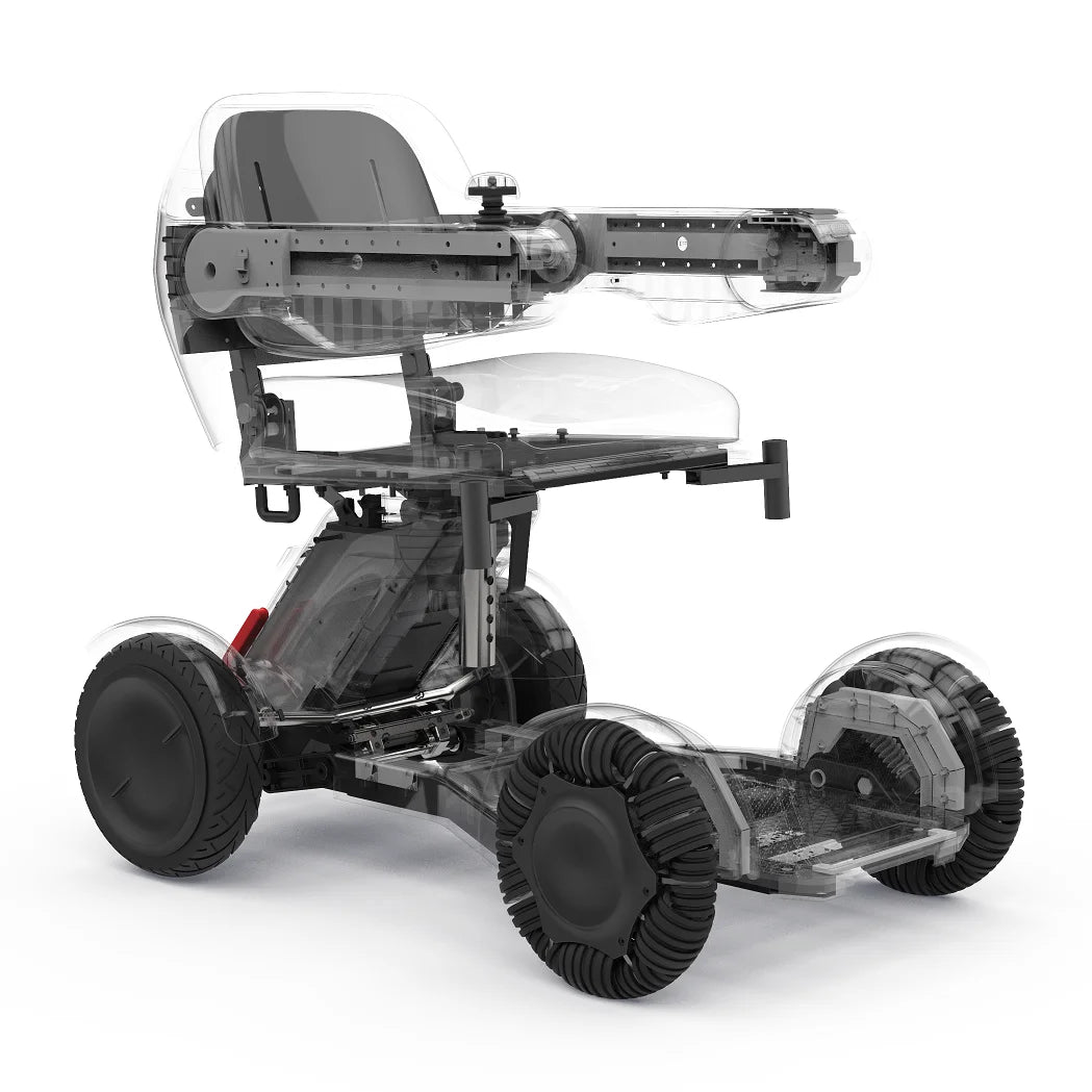 Scooter électrique tout-terrain waterproof avec siège réglable 20Ah