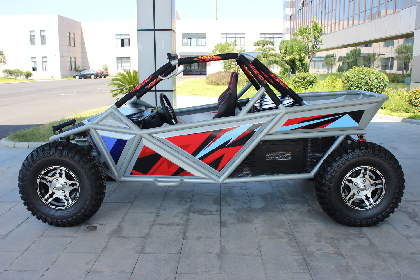 Buggy Électrique Tout-Terrain Super Puissant 21kW avec Suspensions Double A-Arm