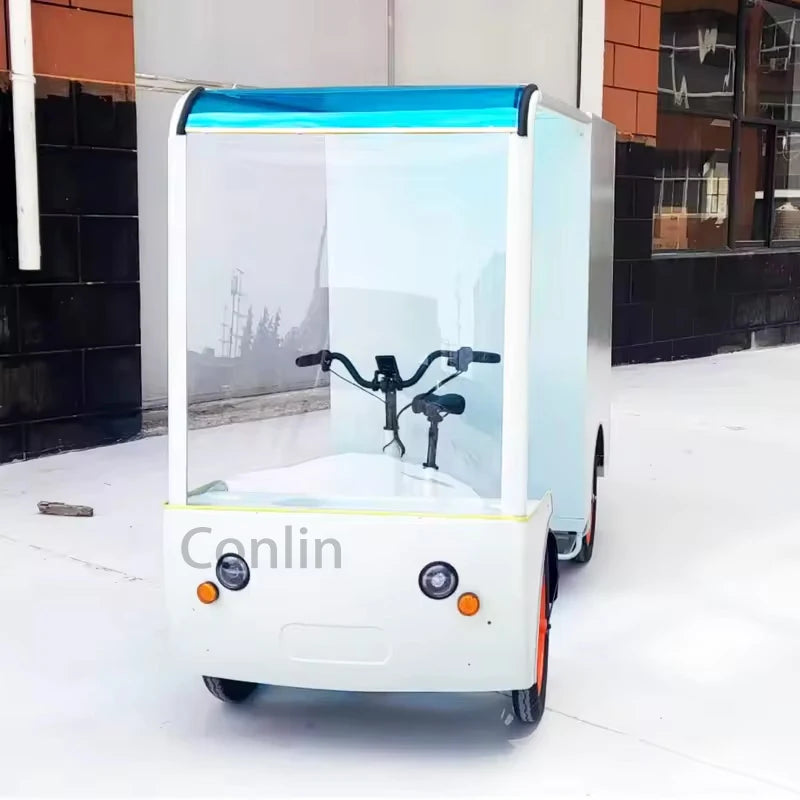 Véhicule cargo électrique à quatre roues, haute capacité, batterie 48V