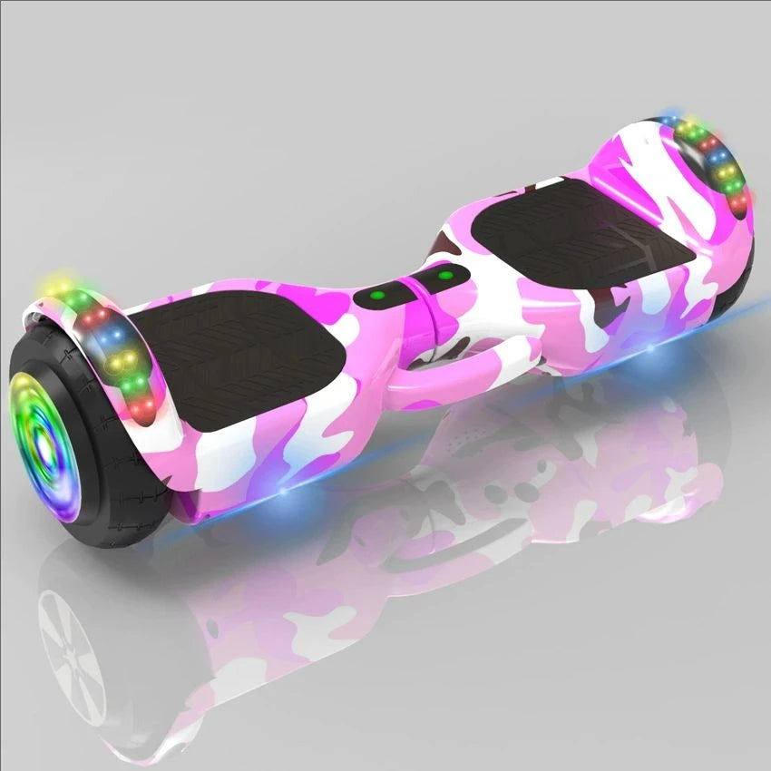 Hoverboard auto-équilibré 7 pouces 500W LED lumineux adulte