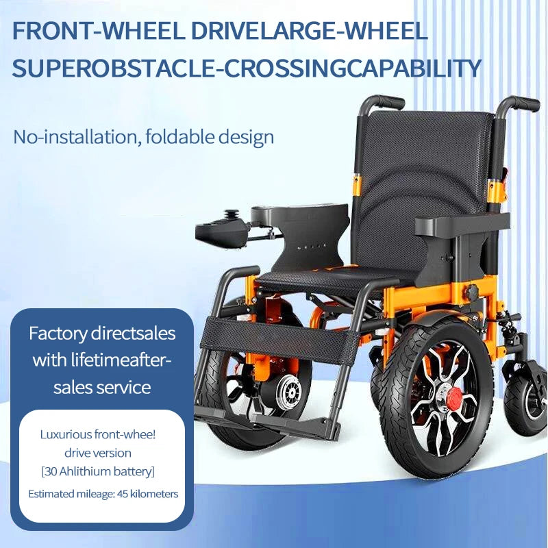 Scooter électrique pliable intelligent pour seniors, léger et robuste