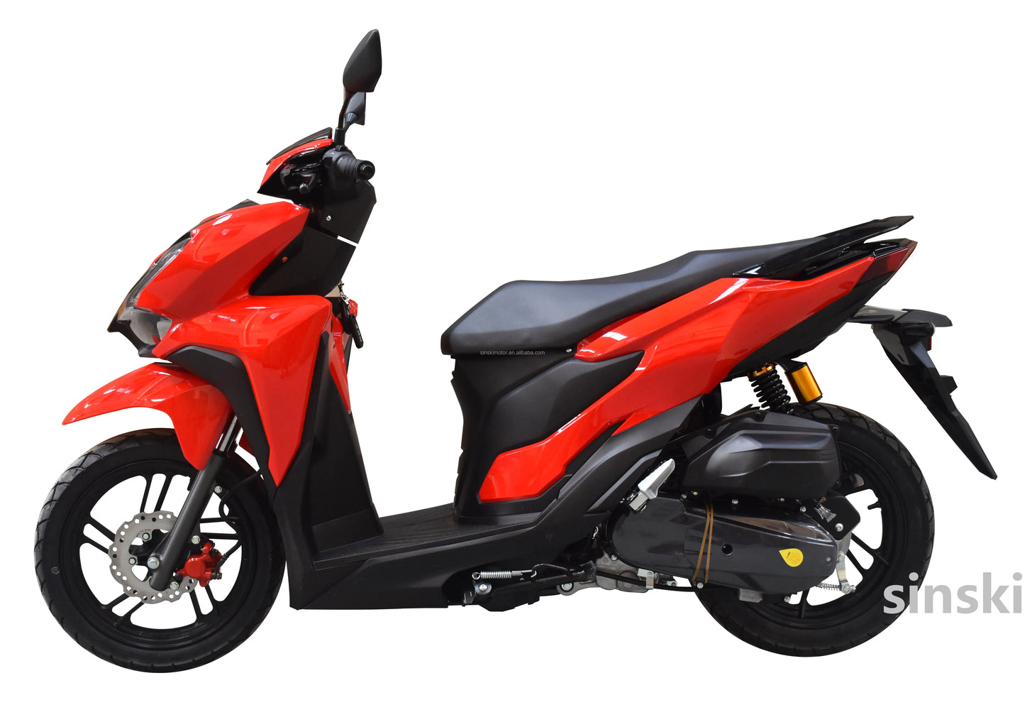 Moto électrique Sinski 60km/h, haute puissance 2500W, 30Ah