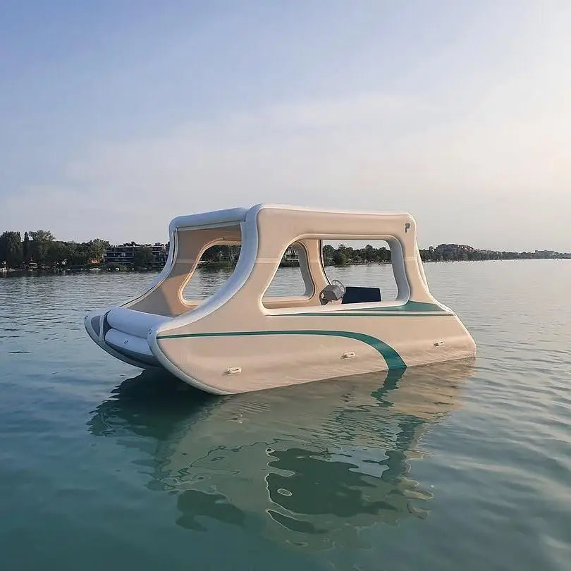 Yacht gonflable de luxe électrique solaire 2-8 personnes