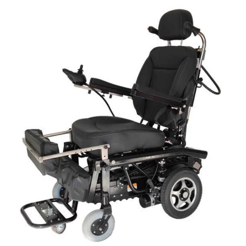 Fauteuil roulant électrique debout ENOO CS‑QT – Montée d'escaliers, joystick, usage médical