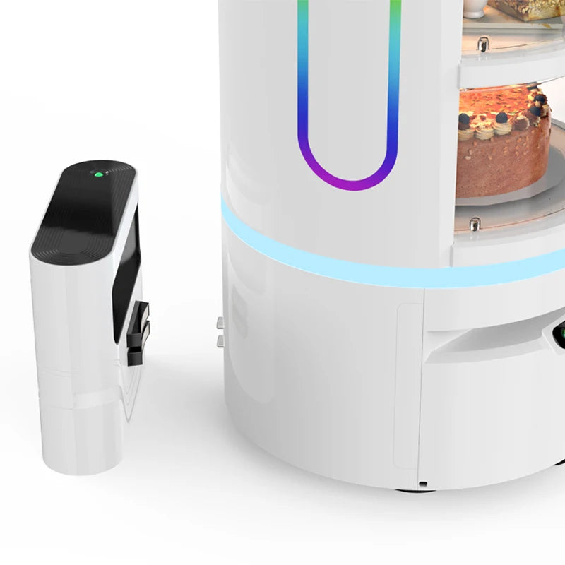 Robot livreur autonome REEMAN R1D1, grande capacité, sans contact