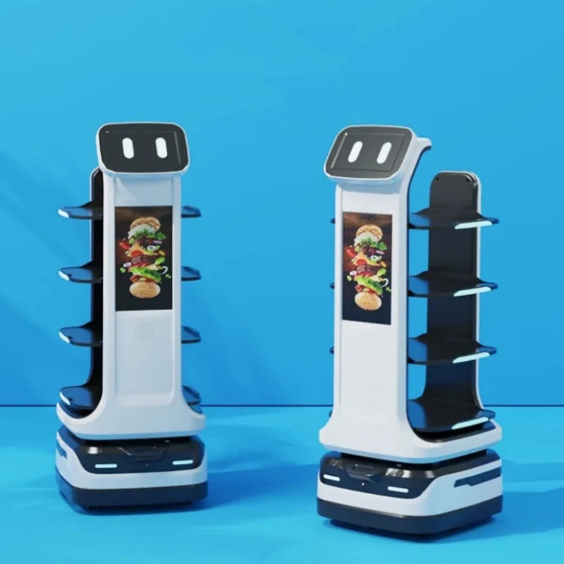 Robot de service intelligent livraison alimentaire haute performance 2024