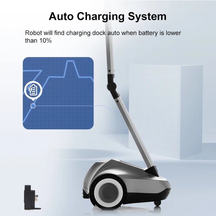 Robot de réception téléprésence PadBot P2 avec recharge automatique