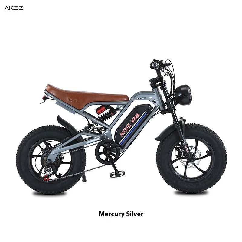 Vélo de Montagne Électrique Enfant 16" Rétro 350W