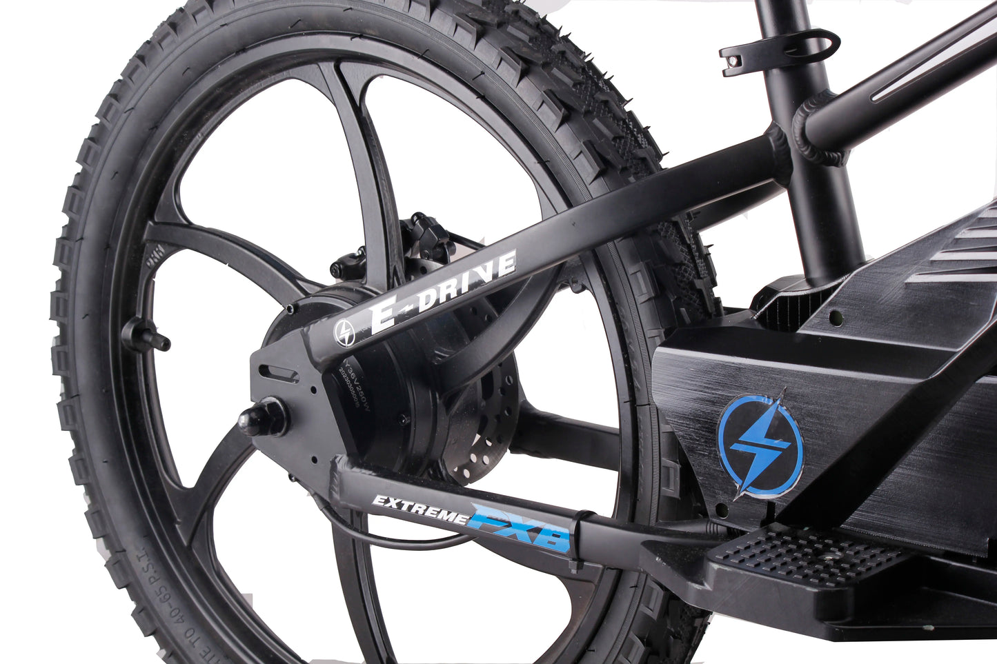Vélo électrique enfant 20 pouces FXB 600W motorisé suspension hydraulique