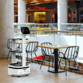 Robot de Livraison Autonome Intelligent pour Restaurants et Hôtels Extérieurs
