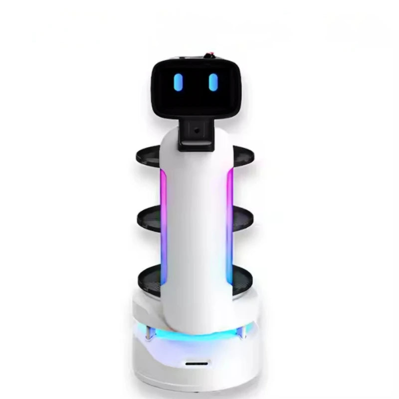 Robot de service intelligent livraison alimentaire haute performance 2024