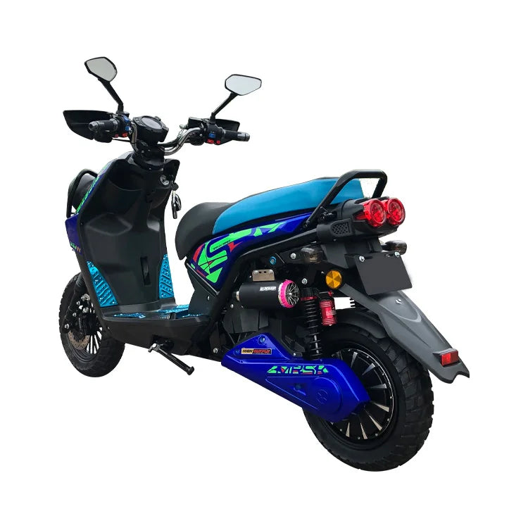 Moto électrique haute vitesse 3000W, 110 km/h, 150 km d'autonomie