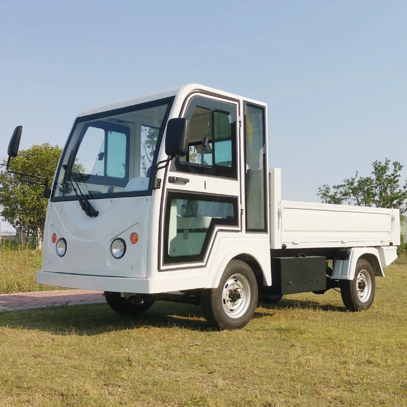 Camion électrique mini pick-up cargo avec bascule hydraulique 1000kg