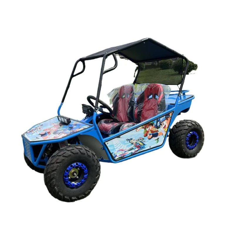 Kart électrique Drift double pour enfants et adultes