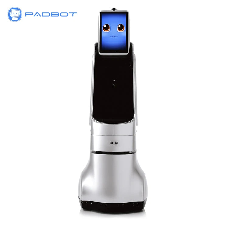 Robot d'accueil PadBot X1 – Reconnaissance faciale guidée navigation LDS SLAM