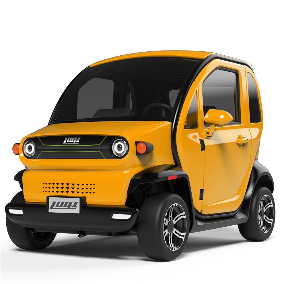Luqi 2-seater electric car without a license, max speed 50 km/h