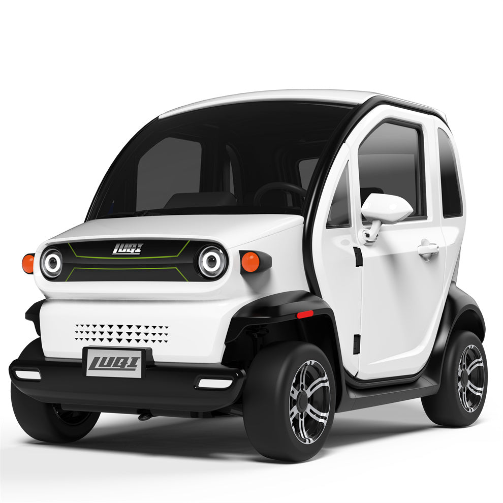Luqi 2-seater electric car without a license, max speed 50 km/h