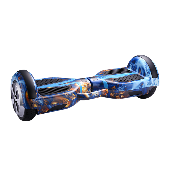 Colorful e-hoverboad 350w motor max speed 10km/h distance between 8/10 km