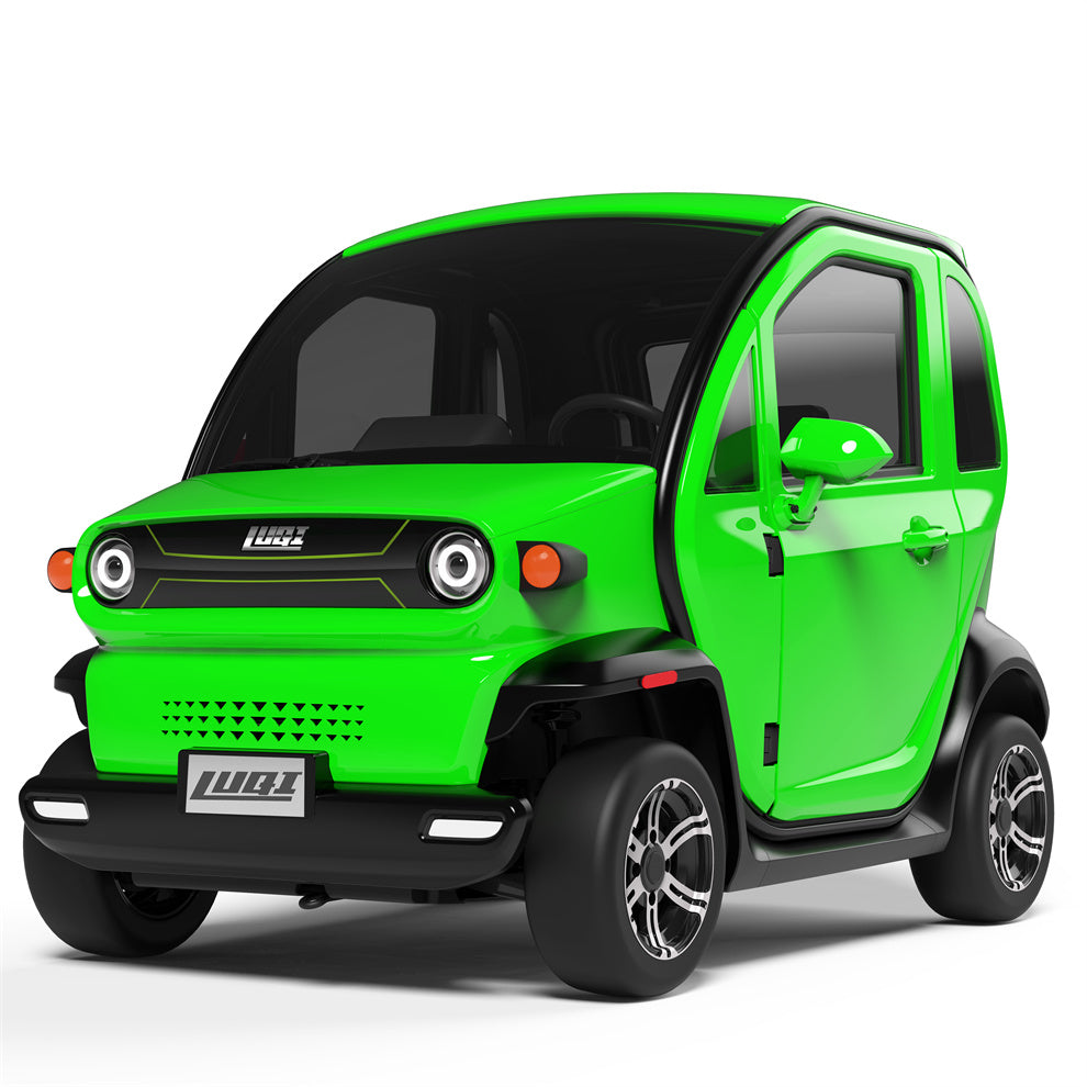Luqi 2-seater electric car without a license, max speed 50 km/h