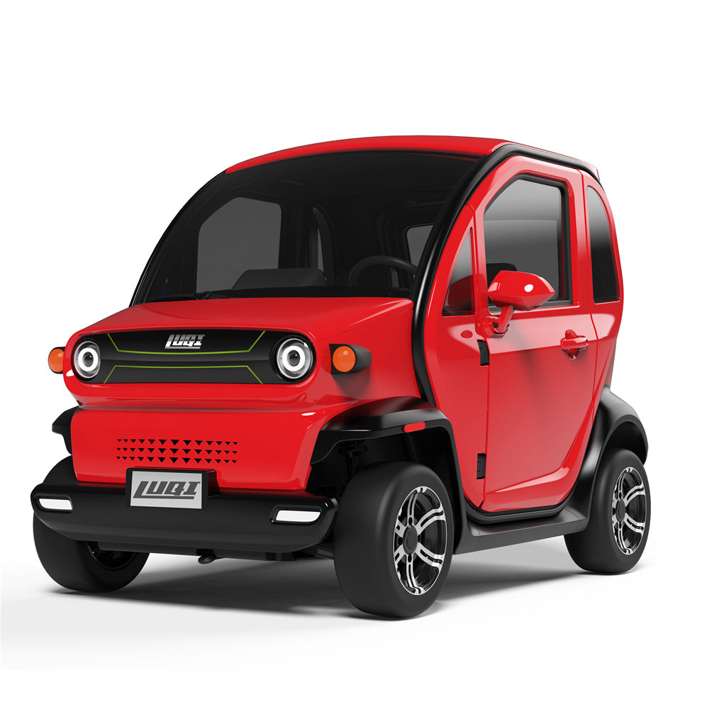 Luqi 2-seater electric car without a license, max speed 50 km/h