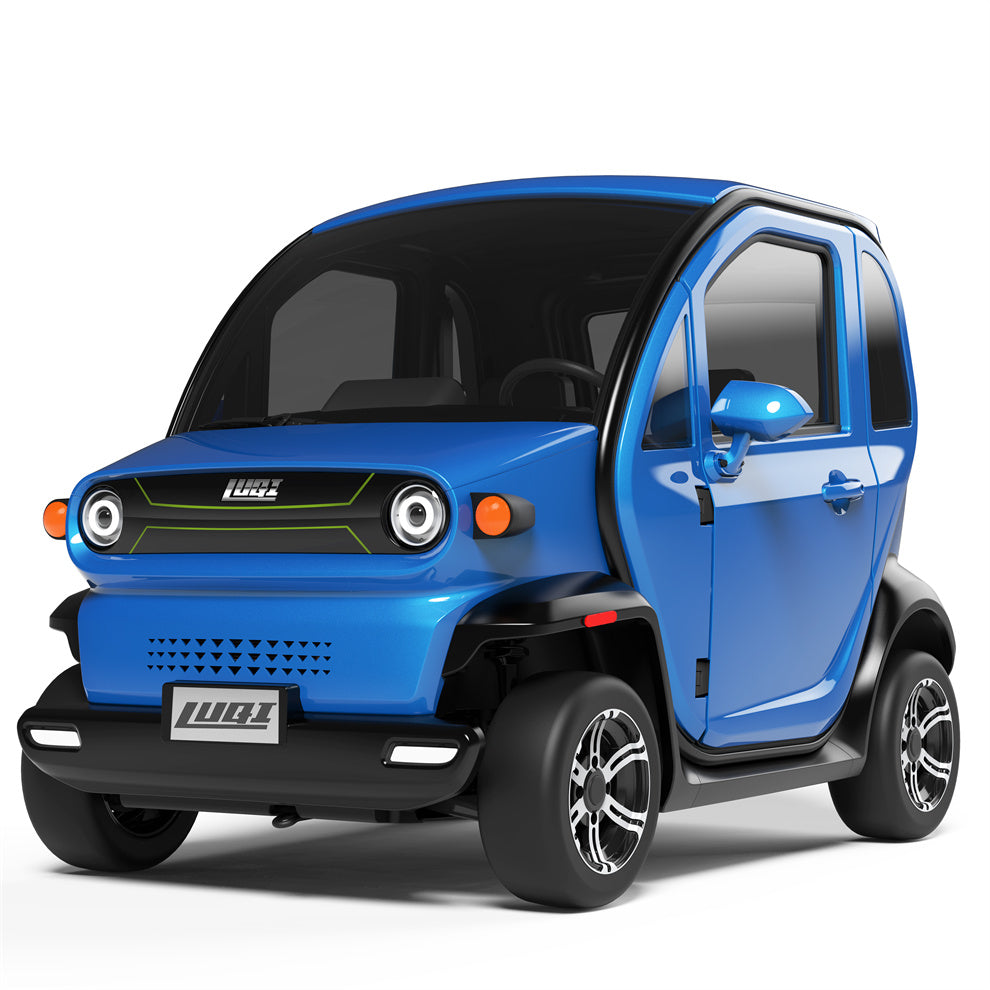 Luqi 2-seater electric car without a license, max speed 50 km/h