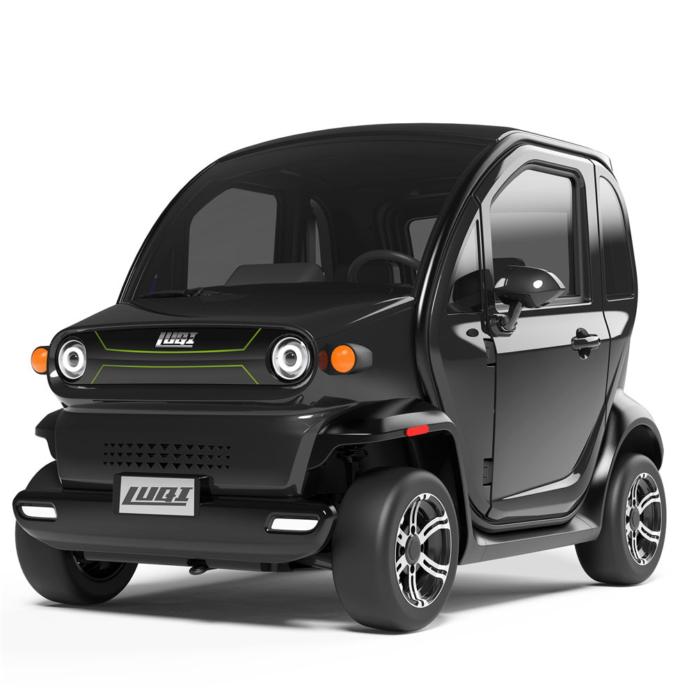 Luqi 2-seater electric car without a license, max speed 50 km/h