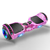 7 Zoll elektrisches Hoverboard für Kinder, LED-Licht, Bluetooth-Musik, Höchstgeschwindigkeit 8 kHz, Entfernung 5/10 km