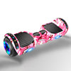 7 Zoll elektrisches Hoverboard für Kinder, LED-Licht, Bluetooth-Musik, Höchstgeschwindigkeit 8 kHz, Entfernung 5/10 km