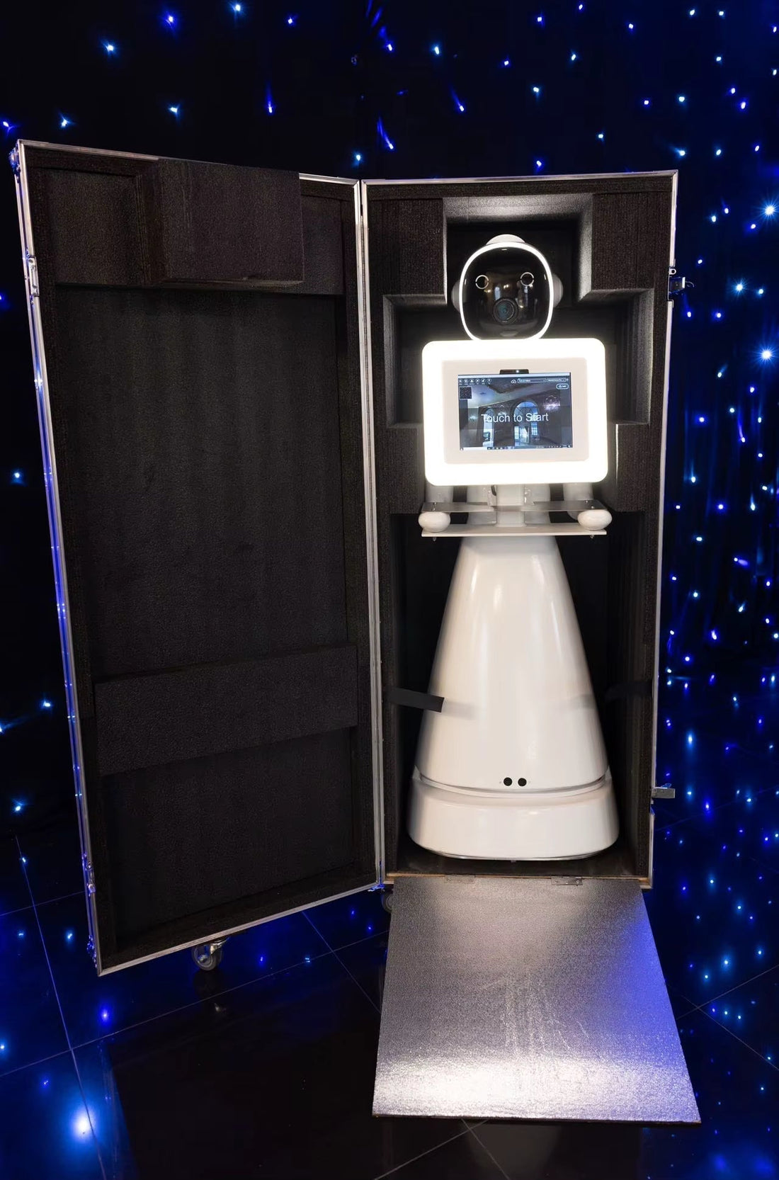 Robot Photobooth Rotatif 360° pour Événement : Le Guide Complet 2026 – MC-1061 MiCity – Télécommande Sans Fil – Aluminium – Impression Instantanée