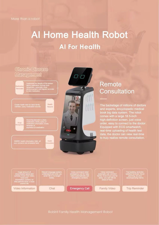 Robot de Surveillance Médicale Robint : Le Guide Complet pour les Aidants, les Familles et les Établissements