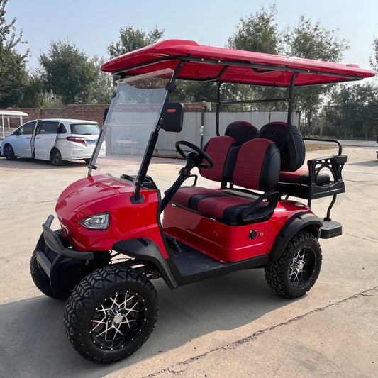 Voiturette de Golf Électrique 4 Places HT550 – Mobilité Verte