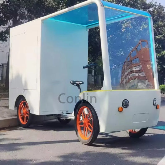 Véhicule cargo électrique à quatre roues, haute capacité, batterie 48V