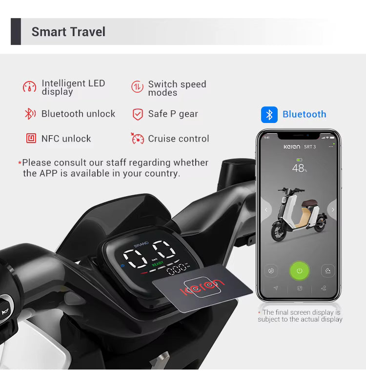 scooter électrique SRT 3 Pro keren