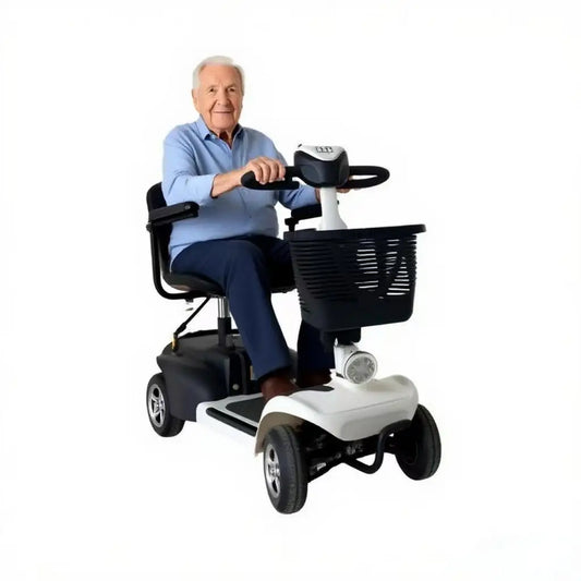 Scooter électrique 4 roues 120kg – Puissant, stable et sécurisé