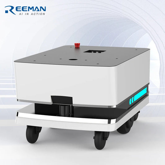 Châssis Robot AGV Intelligent REEMAN – Capacité 80 kg, Lidar Précis