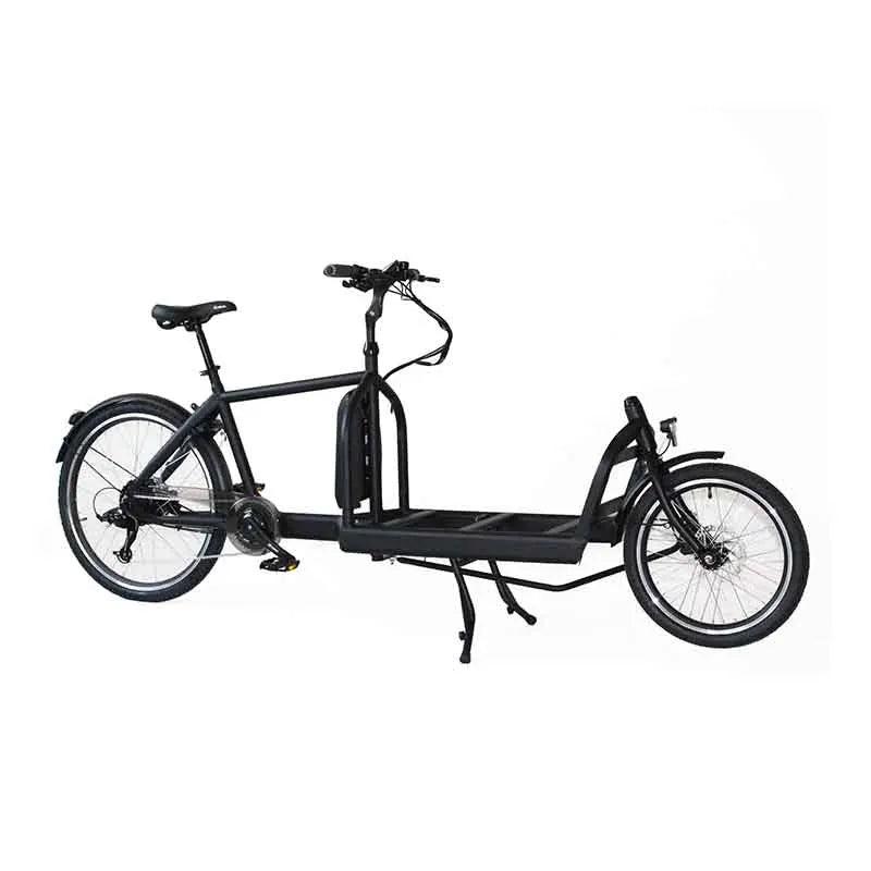 Vélo Cargo Électrique Long John 250W Batterie Lithium 36V 14Ah